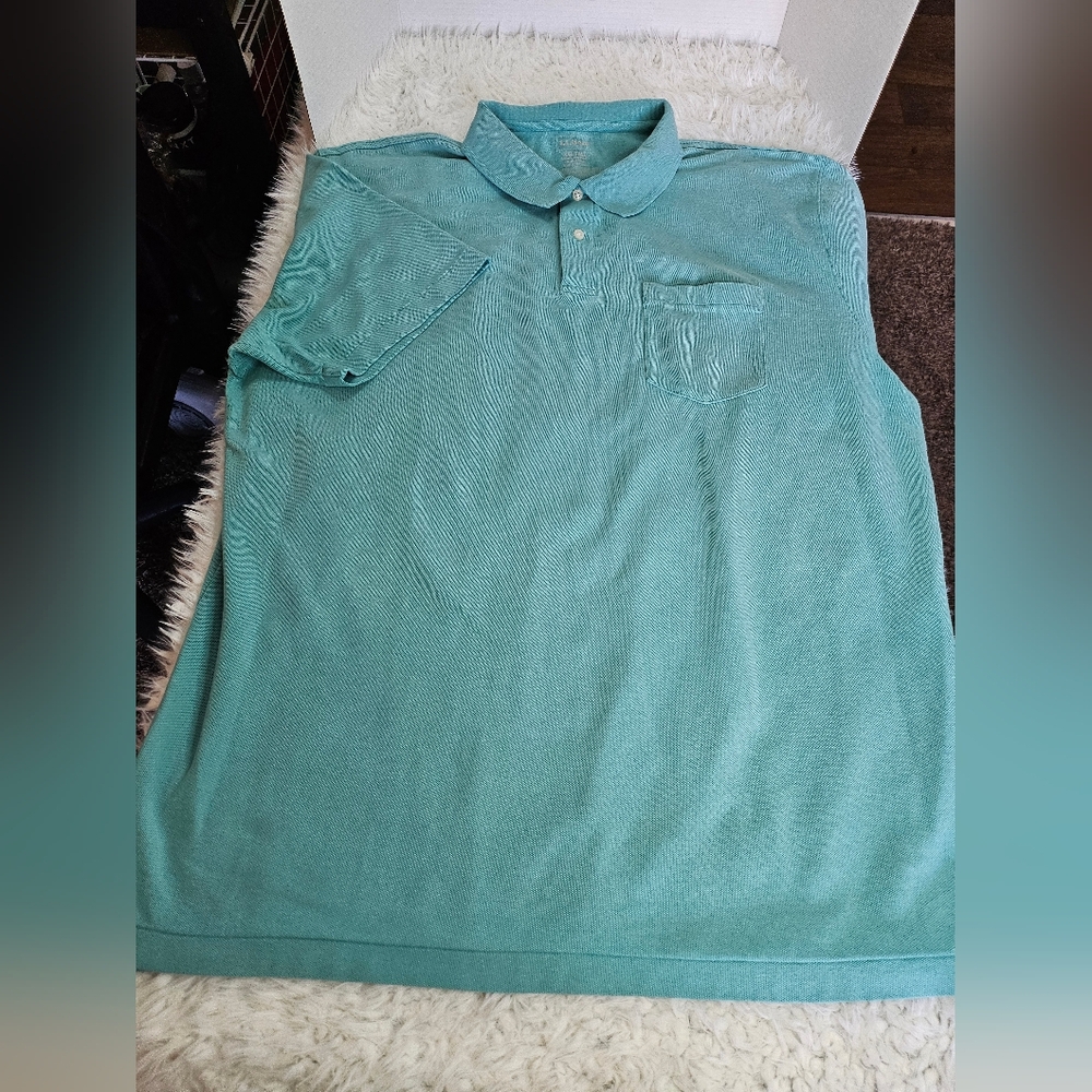 L.L. Bean Teal Polo Shirt